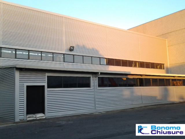copertura facciata capannone industriale alluminio monza brianza milano