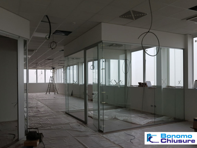 Installazione serramenti in alluminio pvc uffici industriali provincia milano